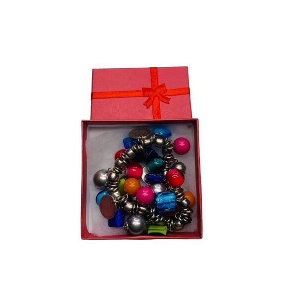 10/$25🦋 Charming Charlie Colorful Beaded Bracelet - Picture 5 of 7